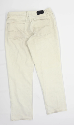 mens cream jeans uk